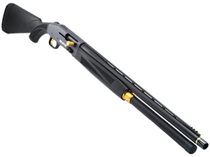 Mossberg 940 JM Pro OR 12GA 24" 10rd Shotgun, Tungsten Gray/Gold Accents