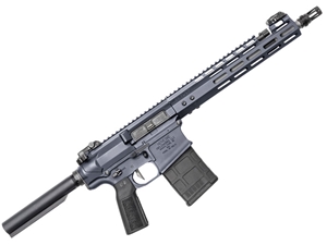 Noveske N6 Gen4 Heavy Leonidas w/ Micro Switchblock 7.62 12.5" SS Pistol, Sniper Grey