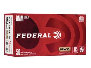 Federal WM5199 9mm 115gr FMJ 50rd
