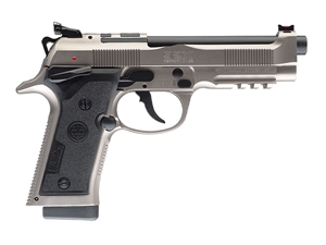 Beretta 92X Performance Carry Optic 9mm 4.9" 15rd Pistol, Nistan Stainless