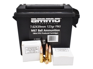 Ammo Inc M67 7.62x39mm 123gr FMJ 180rd