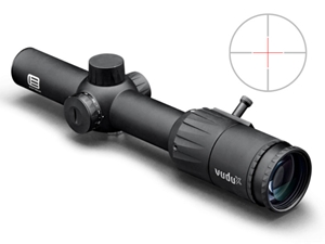 EOTech Vudu X 1-6x24 30mm DP1 Duplex SFP Riflescope, Black