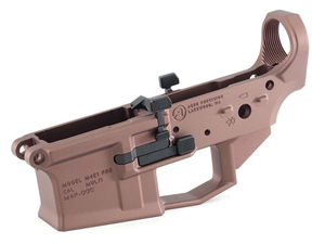 Aero Precision M4E1 Pro Ambi Stripped Lower Receiver, Kodiak Brown Anodized