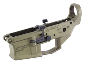 Aero Precision M4E1 Pro Ambi Stripped Lower Receiver, OD Green Anodized