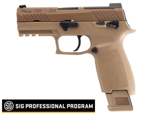 Sig Sauer P320 M18 9mm 3.9" 17rd Pistol, Coyote - Sig Sauer Professional Program