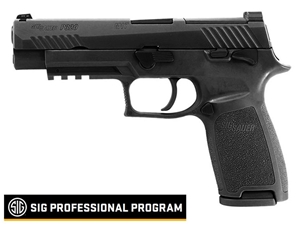 Sig Sauer P320 M17 9mm 4.7" 17rd Pistol, Black - Sig Sauer Professional Program
