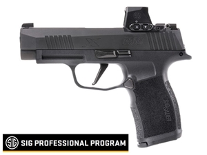 Sig Sauer P365XL 9mm 3.7" 12rd Pistol w/ Romeo-X Compact - Sig Sauer Professional Program