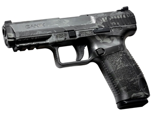 Canik TP9SF 9mm 4.46" 18rd Pistol, Tiger Dark Grey