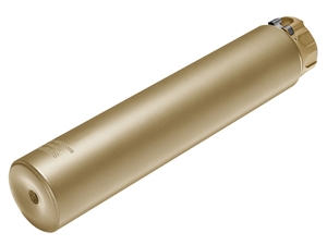 Surefire SOCOM338-TI Titanium .338 Suppressor, Dark Earth