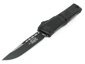 Microtech Combat Troodon Gen3 4.125" OTF Drop Point, Black/Black