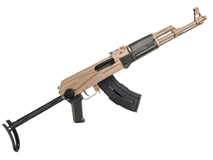 Arsenal SAS M-7 Classic Milled Under Folder 7.62x39 16" Rifle, Covert FDE Cerakote - CA