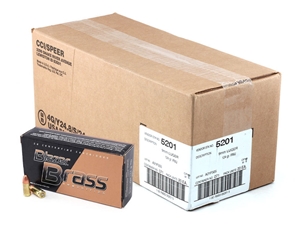 Blazer Brass 9mm 124gr FMJ 1000rd Bulk Case (5201)