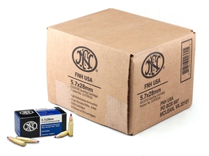 FN SS197SR 5.7x28 40gr Hornady V-Max 2000rd Bulk Case