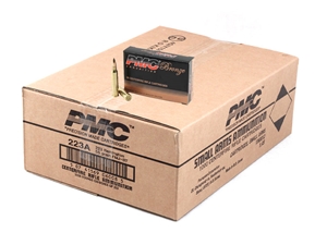PMC Bronze .223Rem 55gr FMJ 1000rd Bulk Case