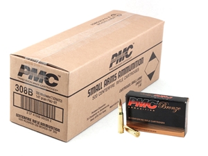 PMC Bronze .308Win 147gr FMJ 500rd Bulk Case