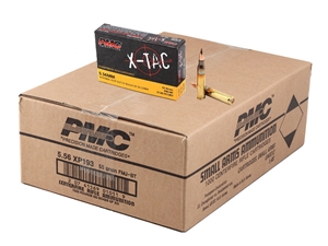 PMC X-Tac 5.56mm M193 55gr FMJ 1000rd Bulk Case