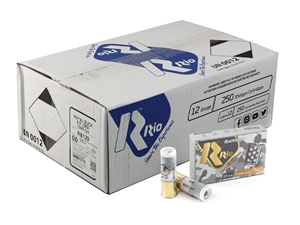 Rio Royal Buck 12GA 2.75" 9 Pellet 00 Buckshot 250rd Bulk Case (5rd Boxes)