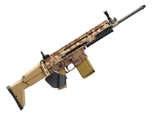 FN SCAR 17S NRCH .308Win 16" 10rd Rifle, Chocolate Chip Desert Camo - CA Featureless