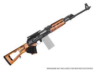 Zastava ZPAP M77 .308Win 19.7" Rifle, DMR Wood Furniture - CA Featureless