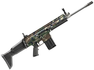 FN SCAR 17S NRCH .308Win 16" 20rd Rifle, Woodland