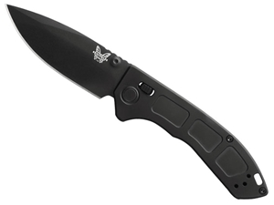 Benchmade Mini Narrows 3" AXIS Folding Knife, Black DLC Titanium