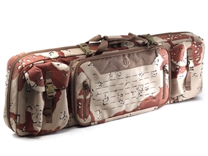 Savior Equipment Urban Warfare Double Rifle 42" Case, Chocolate Chip Camo