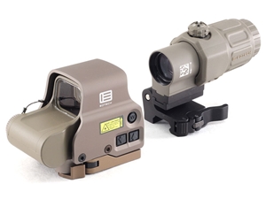 EOTech HHS VIII - EXPS3-0 Sight w/ G33.STS Magnifier, Tan - RSR
