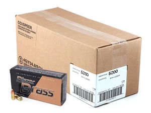 Blazer Brass 9mm 115gr FMJ 1000rd Bulk Case (5200)