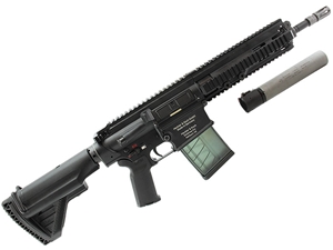HK 417D Assaulter Converted 7.62x51 12" SBR w/ B&T Rotex III Nato Suppressor