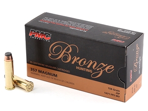 PMC Bronze .357Mag 158gr JSP 50rd