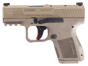 Canik CA Mete MC9 9mm 3.2" 10rd Pistol, FDE