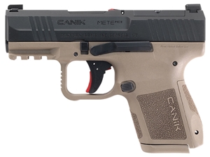 Canik CA Mete MC9 9mm 3.2" 10rd Pistol, Black/FDE