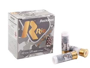 Rio Royal Buck Home Defense 12GA 2.75" 9 Pellet #1 Buckshot 25rd