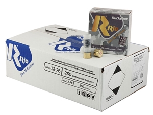 Rio Royal Buck Home Defense 12GA 2.75" 9 Pellet #1 Buckshot 250rd Bulk Case