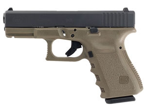 Glock 19 Gen3 9mm 4.02" 10rd Pistol, OD Green