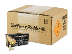 Sellier & Bellot 9mm 115gr FMJ 1000rd Bulk Case