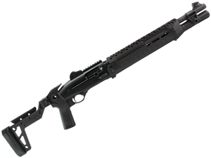 Beretta LTT 1301 Tactical Mod 2 12GA 18.5" 8rd Shotgun w/TJ, Zhukov HG, Folding Chisel Stock, Black