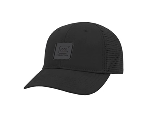 Glock Performance Microfiber Hat, Black Glock Patch