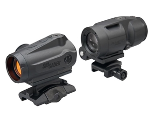 Sig Sauer Romeo 5 Gen II Red Dot Sight & Juliet 3 Micro 3x Magnifier Combo