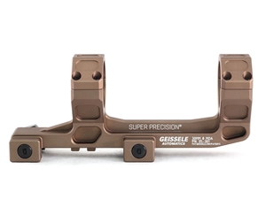 Geissele Super Precision Cantilever Scope Mount, Extended 30mm - Desert Dirt