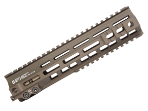 Geissele SMR Super Modular Rail MLOK Handguard, MK4 Federal 10" - Desert Dirt