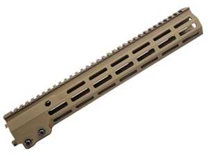 Geissele SMR Super Modular Rail MLOK Handguard, MK16 13.5" - Desert Dirt