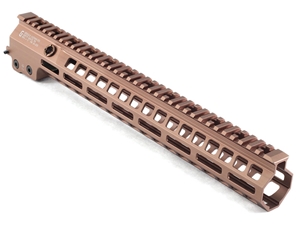 Geissele SMR Super Modular Rail MLOK Handguard, MK14 15" - Desert Dirt 