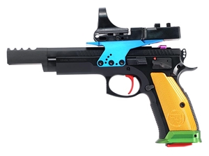 CZ 75 TS Czechmate Parrot 9mm 5.4" 20rd Pistol TB
