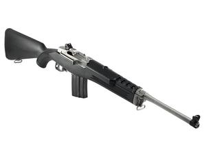 Ruger Mini14 18.5" No Threaded SS Black Ghost Ring Sight 223 20rd