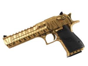 MGM Desert Eagle Mark XIX .50AE 6" Titanium Gold Tiger Stripe