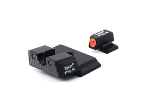 Trijicon HD Night Sight Set, S&W M&P Shield/Shield 2.0/Shield Plus - Orange