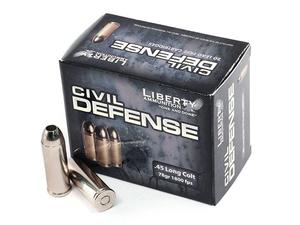 Liberty Ammunition Civil Defense .45LC 78gr 20rd