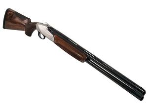 Benelli 828U Field 12GA 28" O/U Shotgun, Engraved Nickel