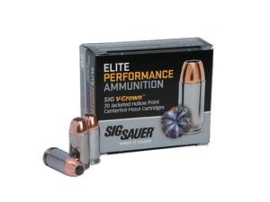 Sig Sauer Elite V-Crown 9mm 147gr JHP 20rd